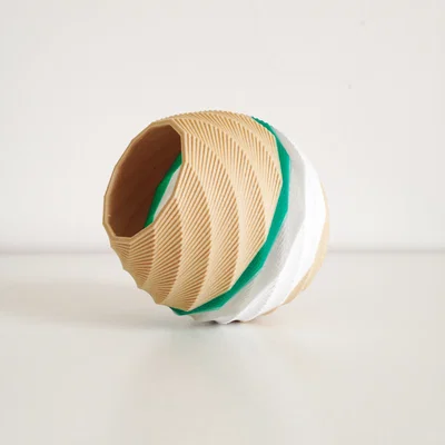 Bình hoa 3D đa sắc (Multicolor Vase) độc đáo cho không gian sống