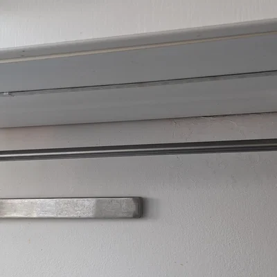 Miếng đệm 3D tăng khoảng cách cho thanh treo IKEA Grundtal
