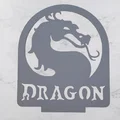 Mô hình trang trí bàn làm việc Dragon Art 3D độc đáo - Thumbnail 2