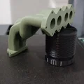 Mô hình cổ góp xả MANIFOLD 4-2 trang trí bàn làm việc cực chất - Thumbnail 4