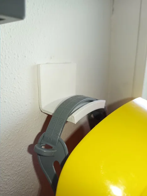Móc treo nón bảo hộ (Safety Helmet Hook) dán tường tiện dụng - Image 1