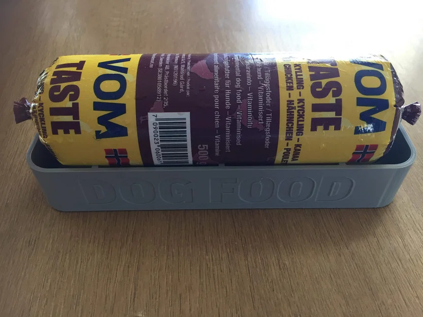 Khay đựng xúc xích thức ăn chó VOM để rã đông (VOM Dogfood sausage holder) - Image 1
