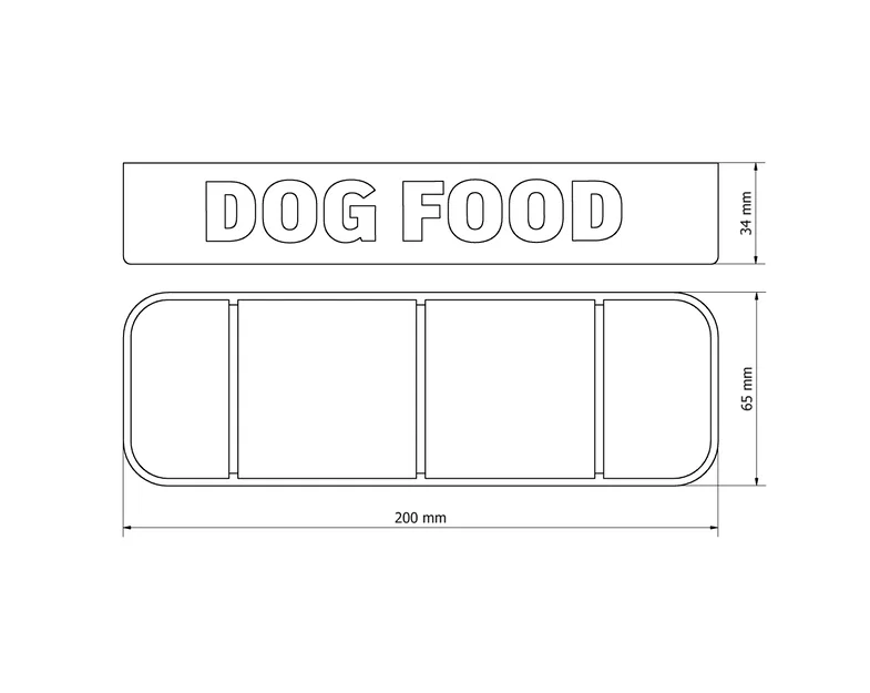 Khay đựng xúc xích thức ăn chó VOM để rã đông (VOM Dogfood sausage holder) - Image 4