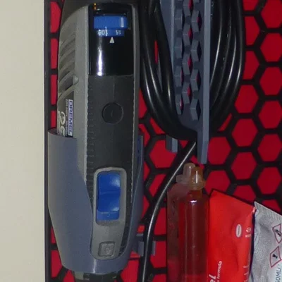 Giá treo Dremel 4250-4300 kèm kệ dây rời cho Honeycomb Wall