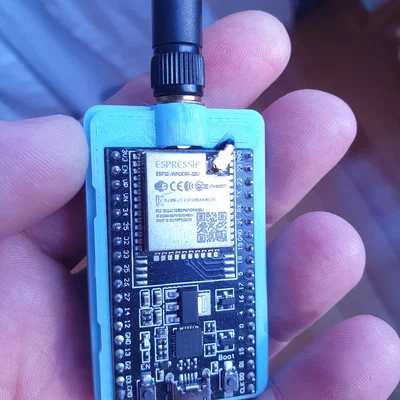 Vỏ bảo vệ 3D cho bo mạch ESP32-WROOM - Thiết kế gọn gàng