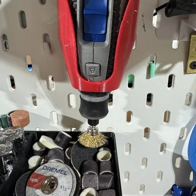 Giá treo máy Dremel 4300 cho bảng đục lỗ Skadis (Dremel Holder)