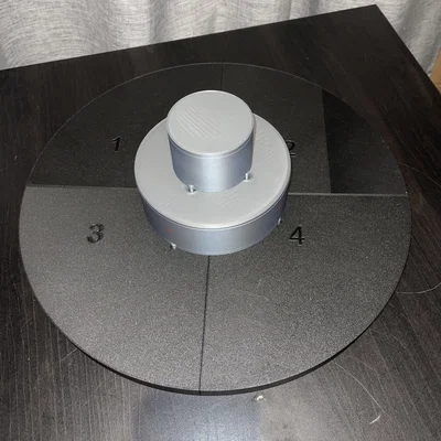 Bàn xoay 380mm cho Scanning và Photogrammetry