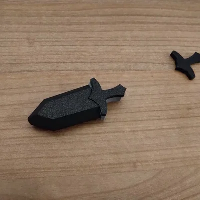 Mô hình kiếm đồ chơi nam châm mini giải tỏa căng thẳng (Fidget Sword)