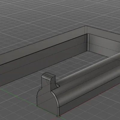 Giá treo giấy vệ sinh dán tường in 3D tiện lợi cho nhà tắm