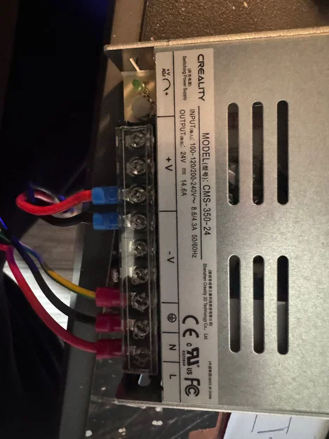 Đế bộ nguồn Creality (base alimentatore creality) - Image 2