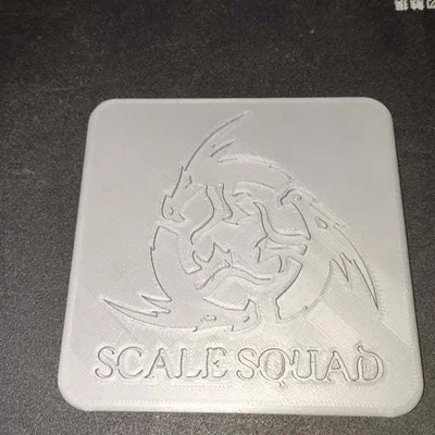 Miếng lót ly Scale Squad thiết kế rồng độc đáo cho bàn làm việc