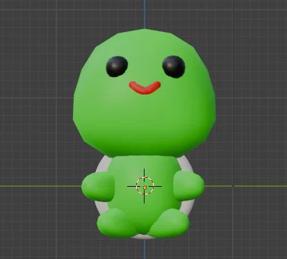 Mô hình chú rùa nhỏ đáng yêu (Cute Turtle) - File in 3D - Image 1