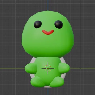 Mô hình chú rùa nhỏ đáng yêu (Cute Turtle) - File in 3D