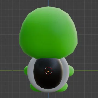 Mô hình chú rùa nhỏ đáng yêu (Cute Turtle) - File in 3D