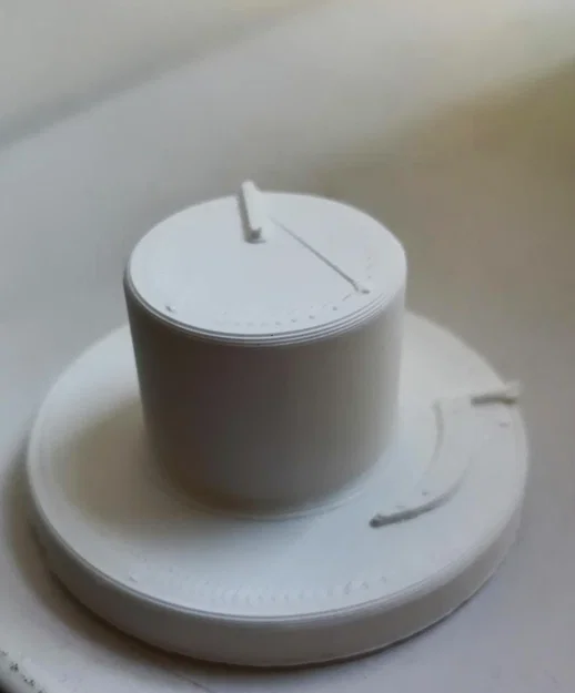 Nút vặn lò nướng 6.5mm có ký hiệu nhiệt độ - File in 3D STL - Image 4