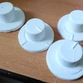 Nút vặn lò nướng 6.5mm có ký hiệu nhiệt độ - File in 3D STL - Thumbnail 6