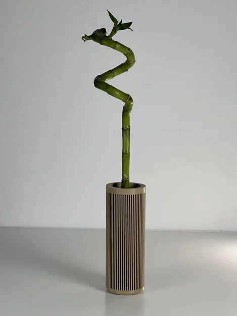 Chậu Tre Tối Giản (Miễn Phí) - Free Minimalist Bambu Planter - Image 1