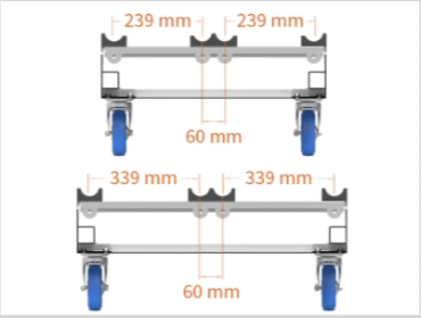 Bộ phụ kiện đế đỡ và đệm lót giàn truss (Truss Dollie or Spacer) - Image 4
