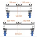 Bộ phụ kiện đế đỡ và đệm lót giàn truss (Truss Dollie or Spacer) - Thumbnail 4