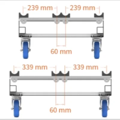 Bộ phụ kiện đế đỡ và đệm lót giàn truss (Truss Dollie or Spacer)