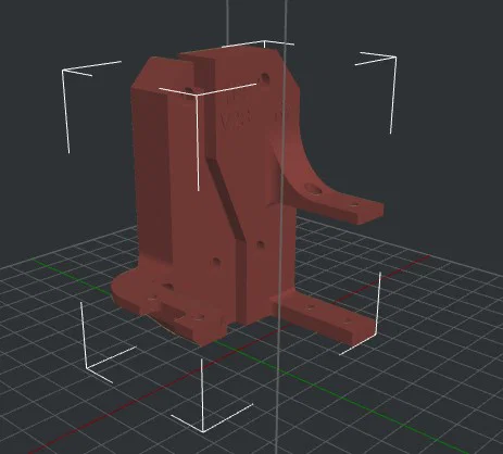 Ngàm X-Carriage Biqu H2 V2S cho Prusa MK3S+ kèm BL Touch - Image 1