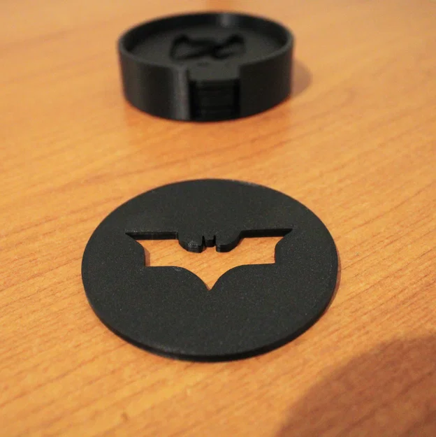 Bộ Lót Ly Logo DC Heroes Kèm Giá Đựng - Image 2