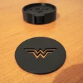 Bộ Lót Ly Logo DC Heroes Kèm Giá Đựng - Thumbnail 7