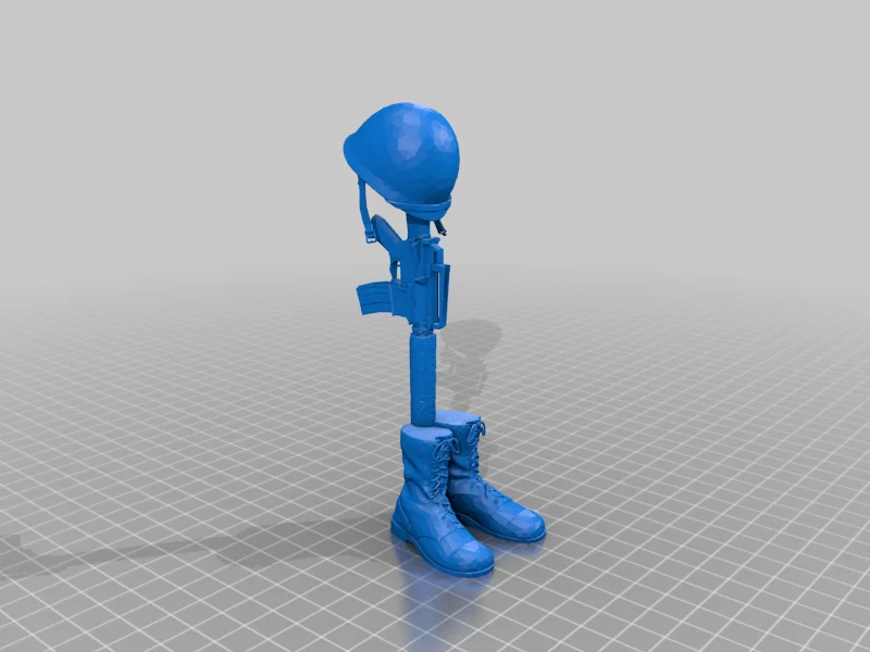 Remember The Fallen – Mẫu 3D tượng tưởng niệm - Image 4