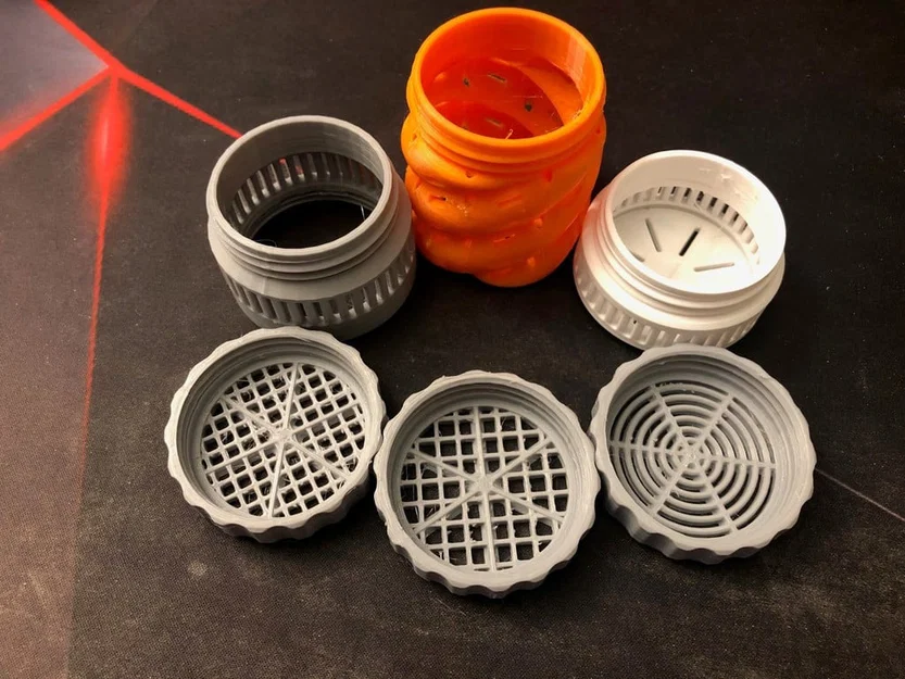 Hũ Desiccant, Adapter và Sieve (Heavy Duty) - Image 1