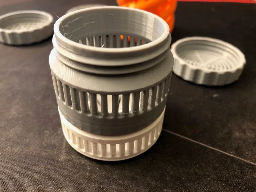 Hũ Desiccant, Adapter và Sieve (Heavy Duty) - Image 3