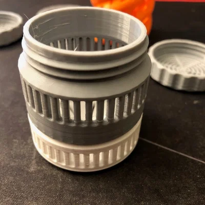 Hũ Desiccant, Adapter và Sieve (Heavy Duty)