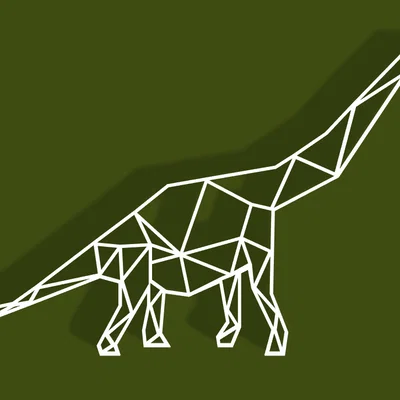 Brontosaurus Hình Học (Geometric Brontosaurus)