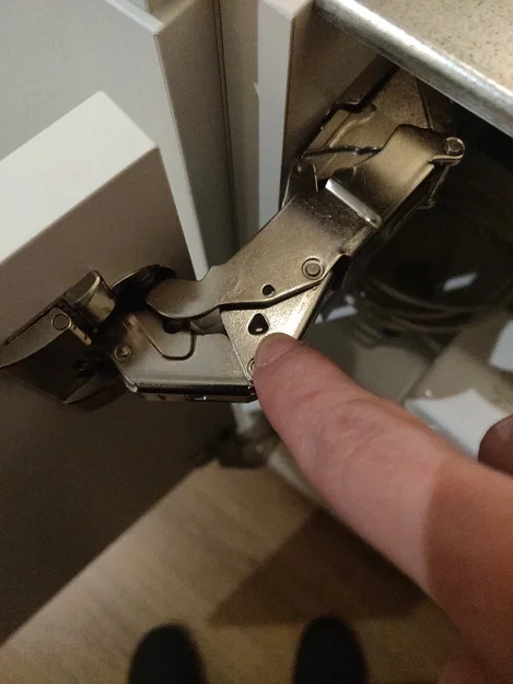 Chặn góc mở bản lề IKEA UTRUSTA Hinge Limiter - Image 6