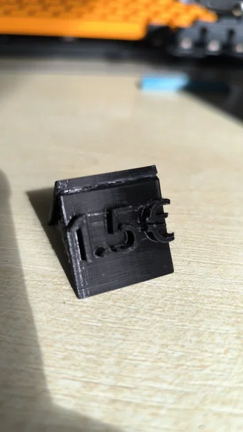 Bảng giá 1.5 Euro in 3D - Phụ kiện trưng bày nhỏ gọn, chuyên nghiệp - Image 1