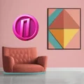 Mẫu in 3D Tranh treo tường hình học Pyramid Geometrical Wall Art - Thumbnail 1