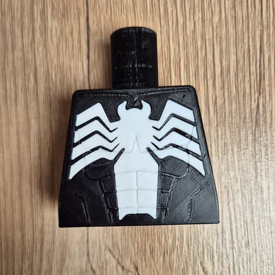 Mô hình phần thân Symbiote cho nhân vật lắp ráp in 3D