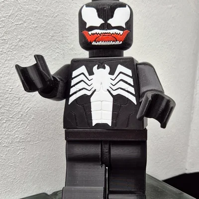 Mô hình phần thân Symbiote cho nhân vật lắp ráp in 3D