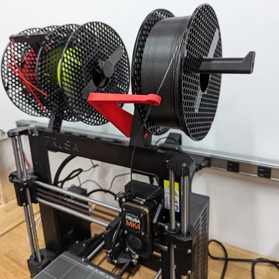 Thanh dẫn hướng sợi nhựa cho giá đỡ cuộn 2kg (Prusa MK3S/MK4)