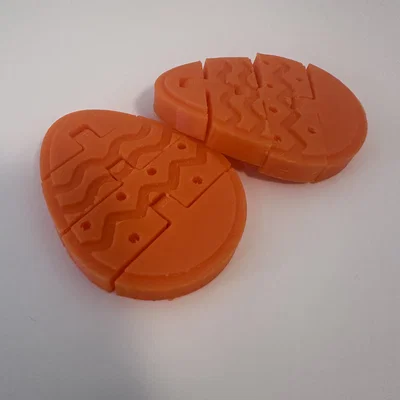 Mô hình trứng phục sinh linh hoạt (Flexi Easter Egg) in 3D