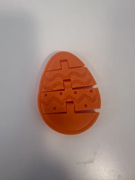 Mô hình trứng phục sinh linh hoạt (Flexi Easter Egg) in 3D - Image 2