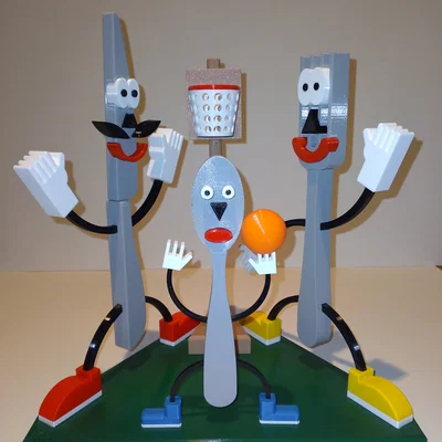 The Utensil familly (Gia đình dụng cụ ăn uống)