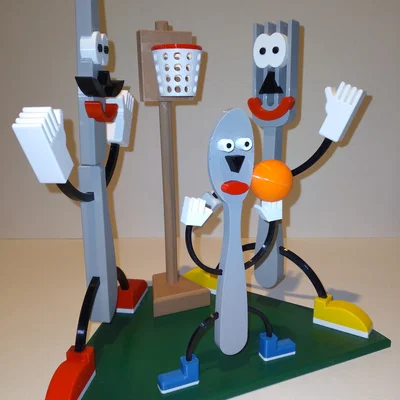 The Utensil familly (Gia đình dụng cụ ăn uống)