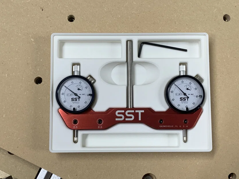 Khay lưu trữ Gridfinity 4x3 cho SST CNC Tramming Tool - Image 4
