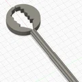 Dụng cụ gắp pin kéo dài (Battery Extended Grabber Arm) 3D - Thumbnail 1