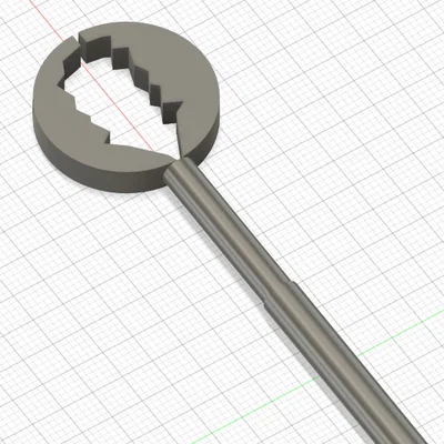 Dụng cụ gắp pin kéo dài (Battery Extended Grabber Arm) 3D