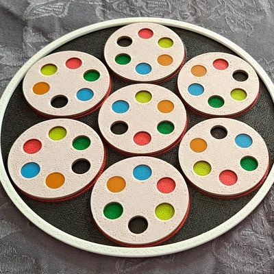 Câu đố ghép màu vòng tròn (Circles Color Match Brain Teaser - No-MMU)