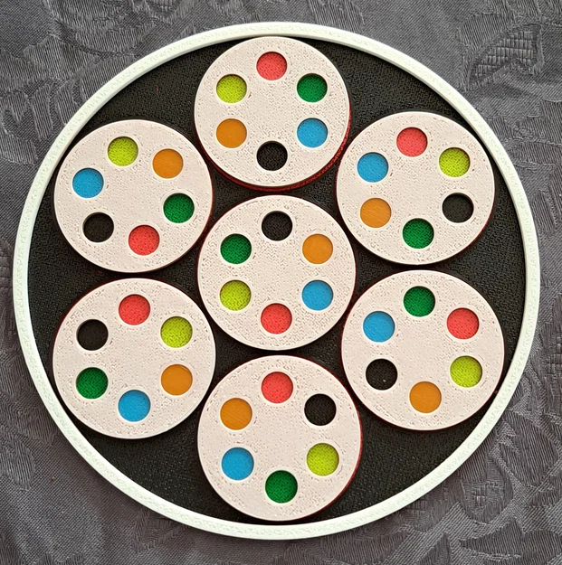 Câu đố ghép màu vòng tròn (Circles Color Match Brain Teaser - No-MMU) - Image 2