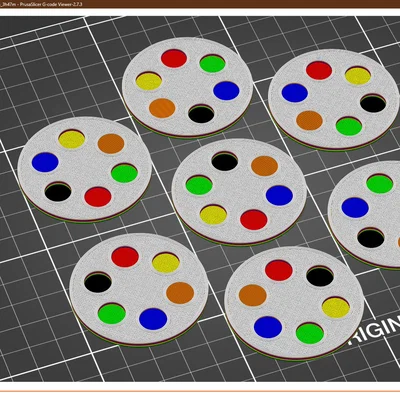 Câu đố ghép màu vòng tròn (Circles Color Match Brain Teaser - No-MMU)