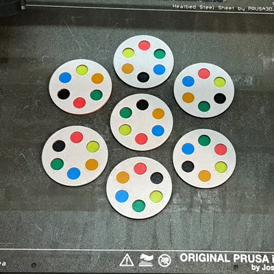 Câu đố ghép màu vòng tròn (Circles Color Match Brain Teaser - No-MMU)