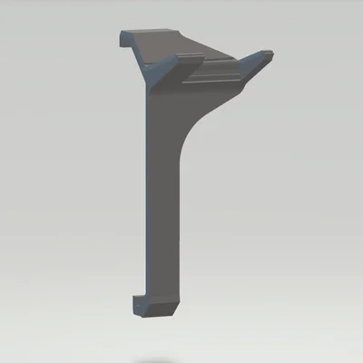 Giá treo tamper cà phê cứng cáp cho Delonghi Dedica (3D Model)